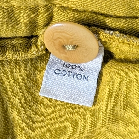 dill pickle IRIDIUM quilted cotton vest S M - Picture 11 of 13